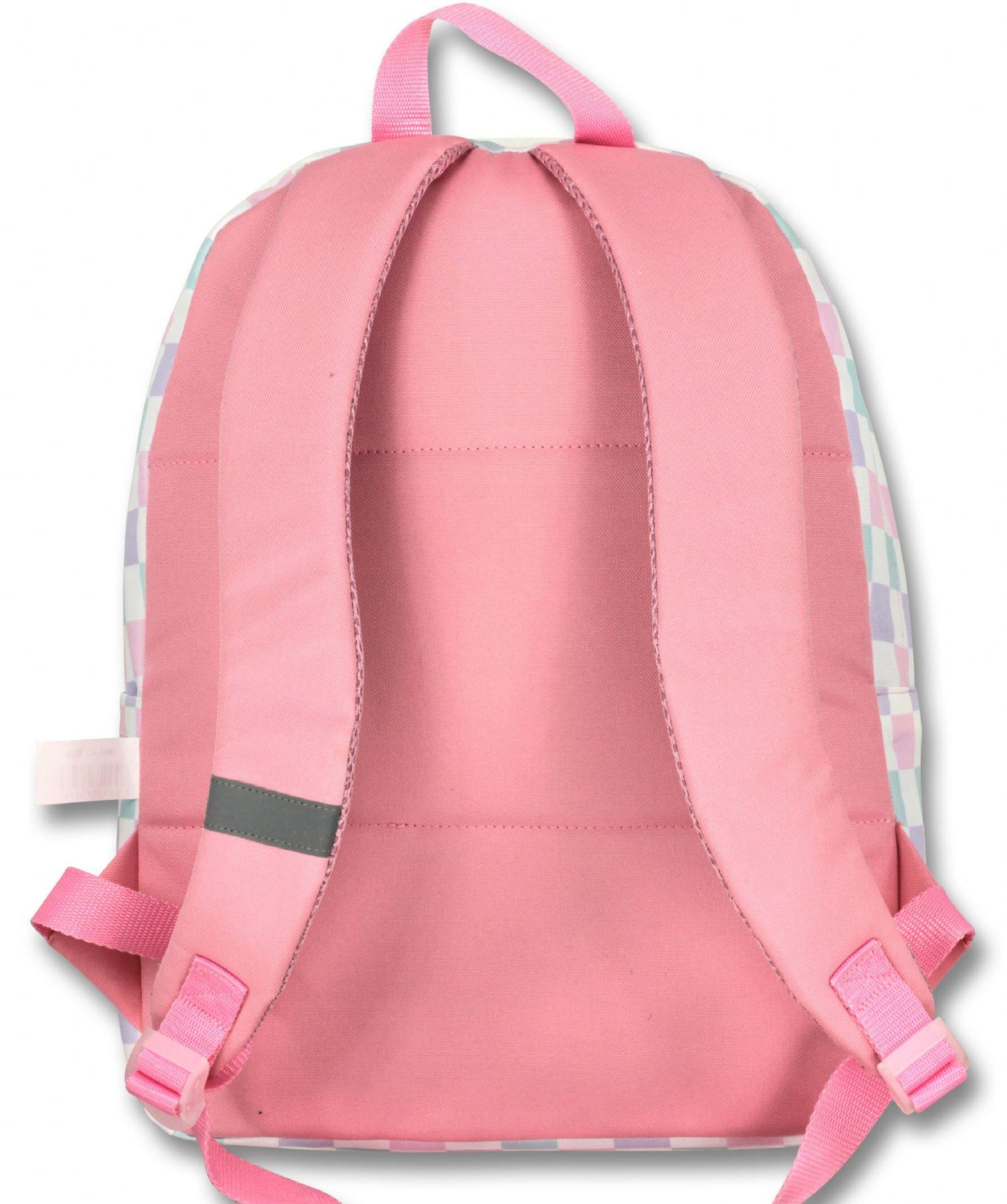 Ümit Çanta Kız Çocuklar İçin Mor Yeşil Renkli Love Baskılı Okul Çantası - 5084 - Deri Love Yazılı