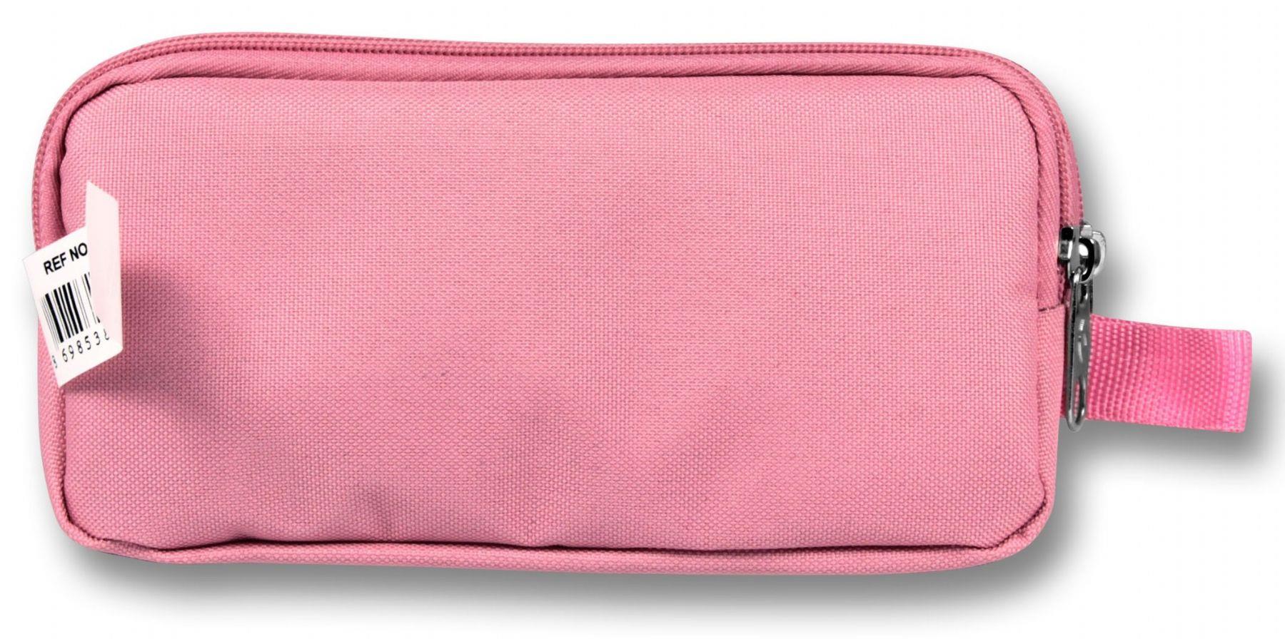 Ümit Çanta Pembe Sarı Love Desenli Kalem Çantası - Kız Çocuk - 5085