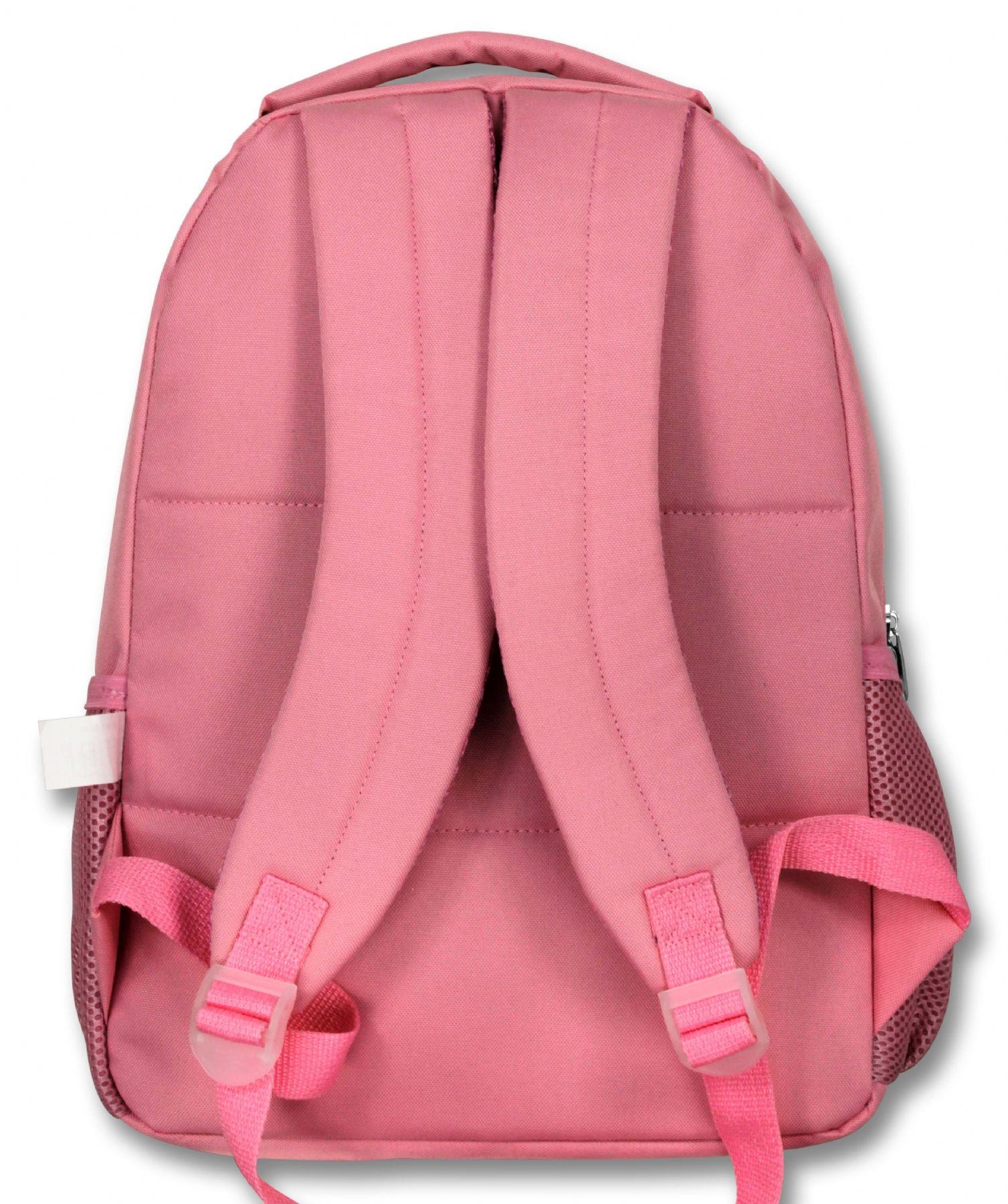 Ümit Çanta Üç Gözlü Kız Çocuk İlkokul Çantası - Bebek Unicorn - Pembe Turkuaz - 5048