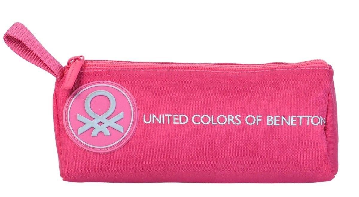 United Colors Of Benetton Monokrom Style Kız Çocuk Üçgen Kalemlik - Fuşya