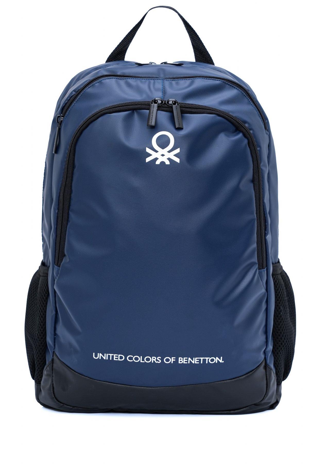 United Colors Of Benetton Unisex Okul, Günlük ve Seyahat Sırt Çantası - Lacivert - 20874