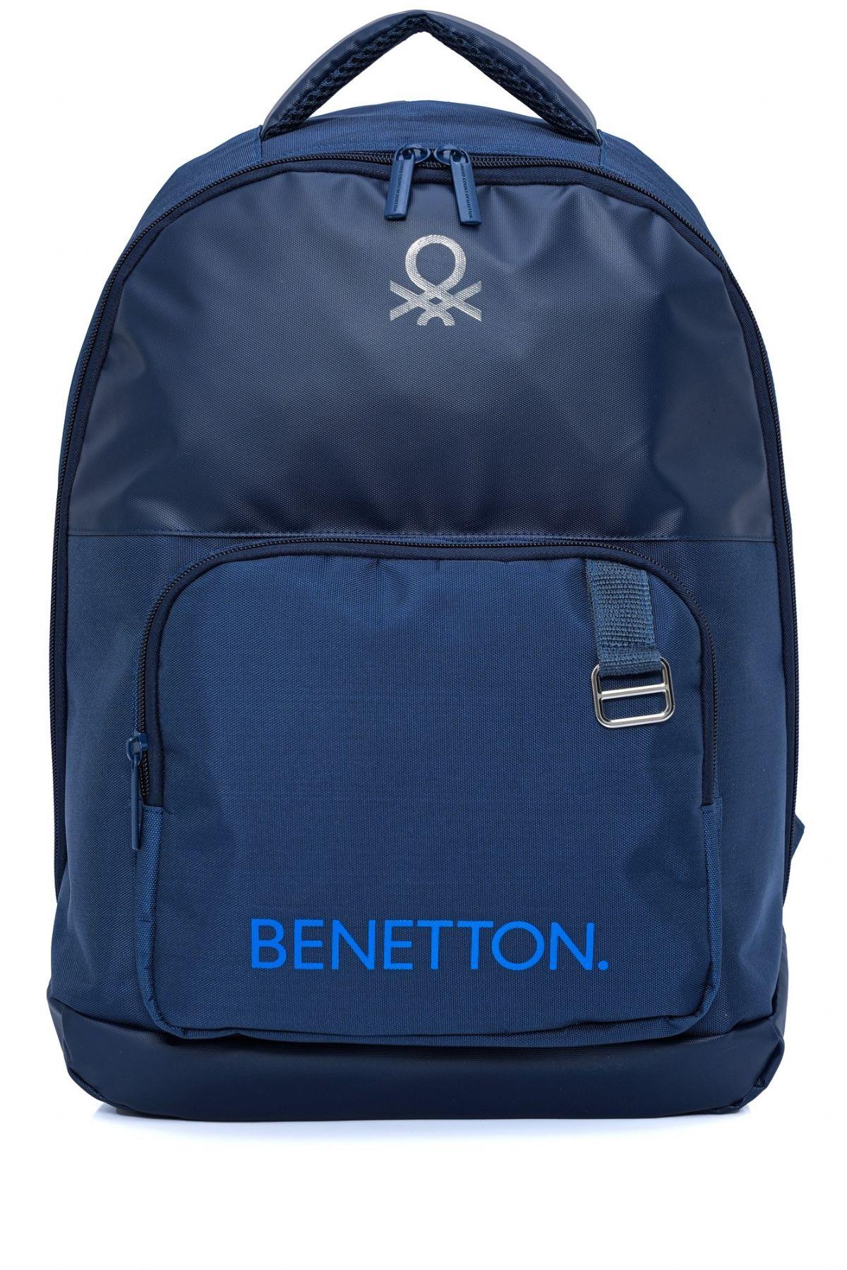 United Colors Of Benetton Unisex Okul, Günlük ve Seyahat Sırt Çantası - Lacivert - 20850