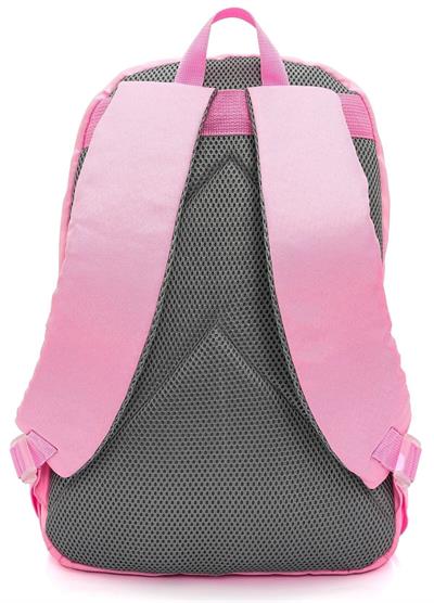 Benetton Kız Çocuk Üçlü Okul Çanta Seti 21028 - Gri Pembe Sarı