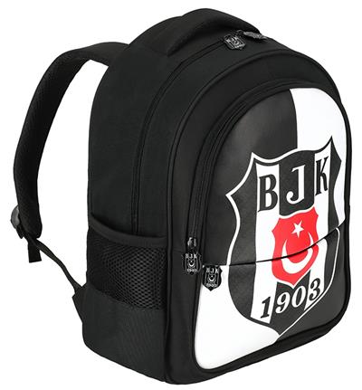 Beşiktaş BJK 1903 Logo Baskılı Erkek Çocuk Okul Çanta Seti - 25360 - Üç Bölmeli