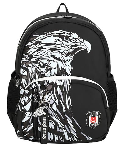 Beşiktaş Lisanlı Kartal Baskılı İlkokul ve Ortaokul Okul Çantası - 25390