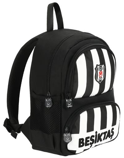 Beşiktaş Nakış Detaylı Çubuklu Anaokulu Çantası - 25340