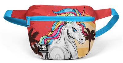 Büyük Unicorn Çocuk Günlük Bel Çantası - Kız