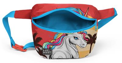 Büyük Unicorn Çocuk Günlük Bel Çantası - Kız