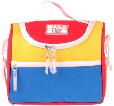 CalaCilo Erkek Çocuk Bull Kırmızı Sarı Renkli Isı Yalıtımlı Okul Beslenme Çantası (Kırmızı - Sarı) - C4102