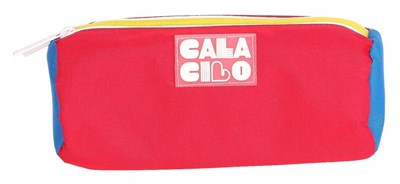 CalaCilo Erkek Çocuk Bull Kırmızı Sarı Renkli İki Bölmeli Kalem Çantası Okul Kalemliği - C4103