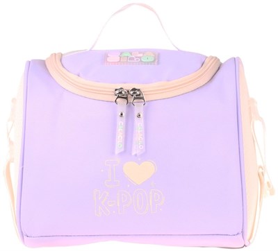 CalaCilo Kız Çocuk K-Pop Lilac Isı Yalıtımlı Okul Beslenme Çantası (Lila) - C4105