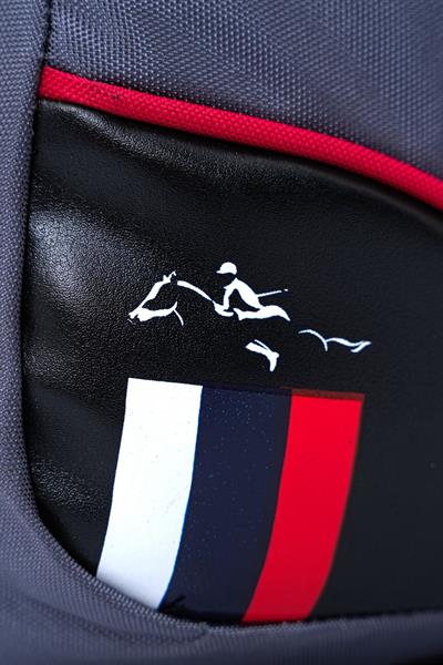 Cambridge Polo Club Gri Dört Bölmeli Erkek/Erkek Çocuk Okul, Günlük ve Seyahat Sırt Çantası - PLCAN2154-003