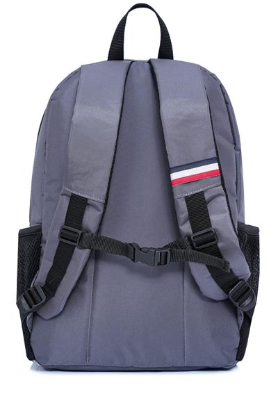Cambridge Polo Club Gri Dört Bölmeli Erkek/Erkek Çocuk Okul, Günlük ve Seyahat Sırt Çantası - PLCAN2154-003