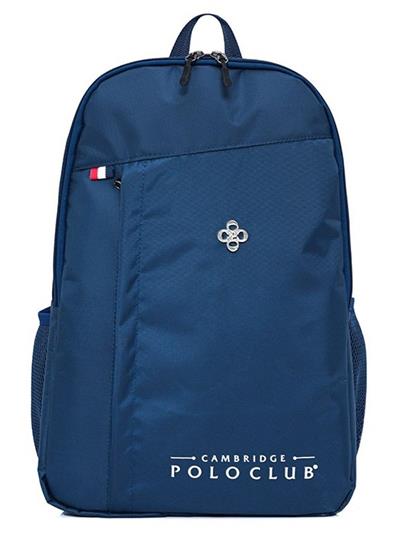 Cambridge Polo Club Hafif Su Geçirmez Üç Gözlü Lacivert Erkek Sırt Çantası - PLCAN2170-004