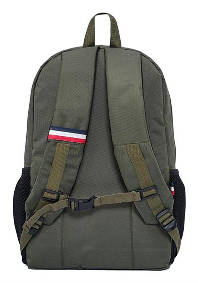 Cambridge Polo Club Hafif Su Geçirmez Üç Gözlü Haki Yeşil Sırt Çantası - Kadın ve Erkek - PLCAN2170-016