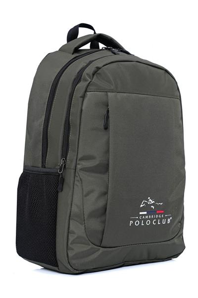 Cambridge Polo Club Haki Yeşil Günlük Okul ve Seyahat Sırt Çantası - Erkek/Erkek Çocuk - PLCAN2172-016