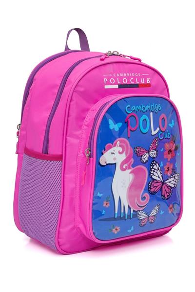 Cambridge Polo Club Kız Çocuk İlkokul Çanta Seti - Lila - PLCAN2122