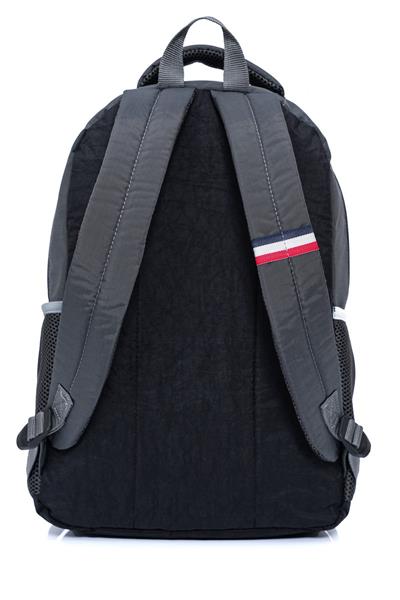 Cambridge Polo Club Siyah Gri Okul ve Günlük Sırt Çantası