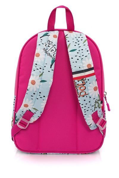 Cambridge Polo Club Unicor Desenli 3lü Kız Çocuk İlkokul Çanta Seti - Açık Pembe - PLCAN2132