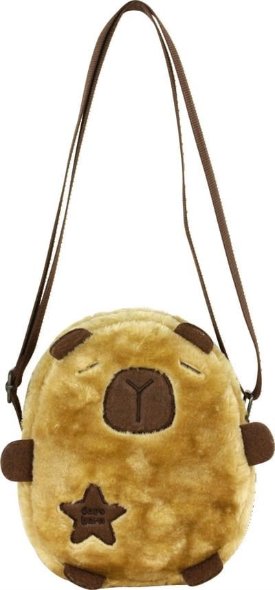 Capybara 5246 Kahverengi Çapraz Askılı Omuz Çantası - Erkek Çocuk
