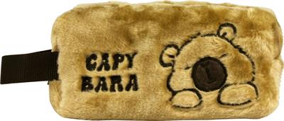 Capybara 5248 Kahverengi Saplı Peluş Kalemlik - Kalem Kutusu - Erkek Çocuk