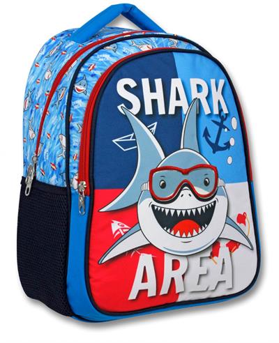 Cennec  Lacivert Mavi Köpekbalığı İlkokul Okul Sırt Çantası