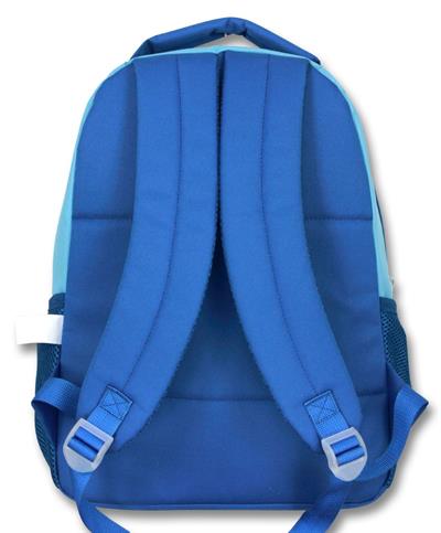 Cennec 5021 (Şapkalı Ayıcık - Mavi - Erkek Çocuk) Okul Çantası - Şapka Detaylı Bölme