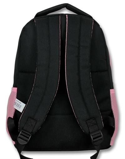 Cennec 5060 (Uykucu Unicorn - Siyah Pembe - Kız Çocuk) Okul Çantası - Kurdela Detaylı