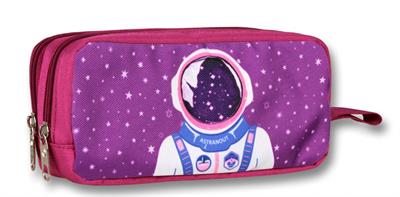 Cennec Bordo Mavi Astronot İlkokul Sırt Çantası Seti - Erkek