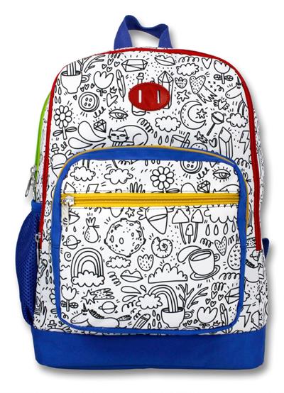 Cennec Boyanabilir İlkokul Okul Sırt Çantası - Kız ve Erkek Çocuk