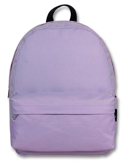 Cennec İki Gözlü Lila Su Geçirmez Kumaş Okul Günlük Seyahat Sırt Çantası - Çocuk Genç Yetişkin
