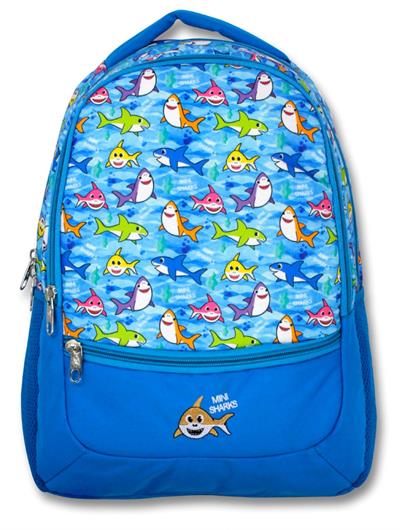 Cennec Mavi Balıklar Üç Gözlü  İlk Okul Sırt Çantası