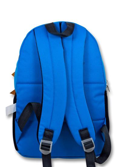 Cennec Şeffaf Bölmeli Mavi Sevimli Dinazor İlkokul Sırt Çantası