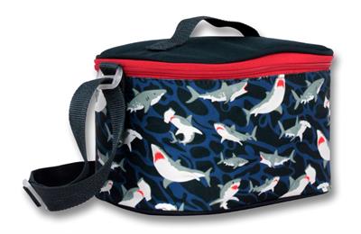 Cennec Termal Mavi-Kırmızı Köpek Balığı Beslenme Çantası - Erkek Çocuk