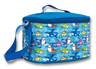 Cennec Termal Mavi Sevimli Köpek Balığı Beslenme Çantası - Erkek Çocuk