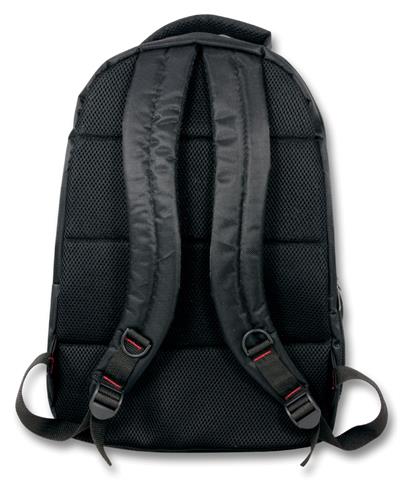 Cennec Üç Bölmeli Laptop Tablet Günlük ve Okul Sırt Çantası - Siyah