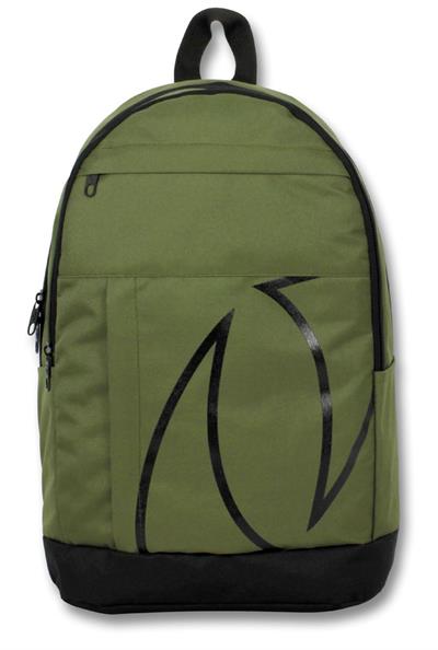 Cennec Üç Bölmeli Okul Günlük ve Seyahat Sırt Çantası - Yeşil