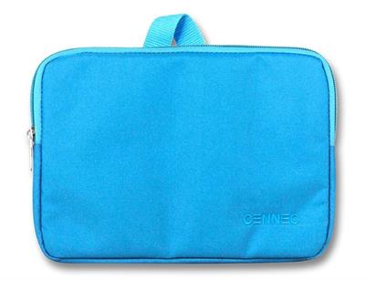 Cennec Yatay Erkek Mavi Tablet Çantası (Maksimum 10,9 inç Tabletler İçin Uygun)