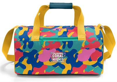 Coral High 27549 Unisex Spor ve Seyahat Çantası - Renkli Kamuflaj Desenli