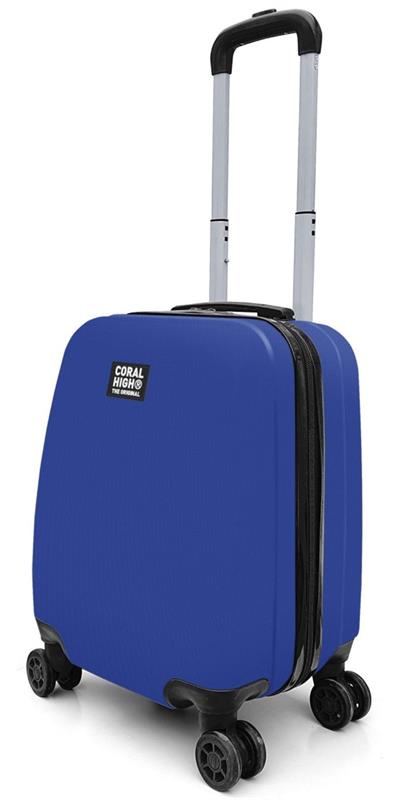 Coral High 40 cm Saks Mavi Erkek Mini Kabin Valizi - 16514
