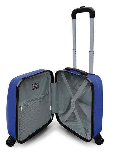 Coral High 40 cm Saks Mavi Erkek Mini Kabin Valizi - 16514