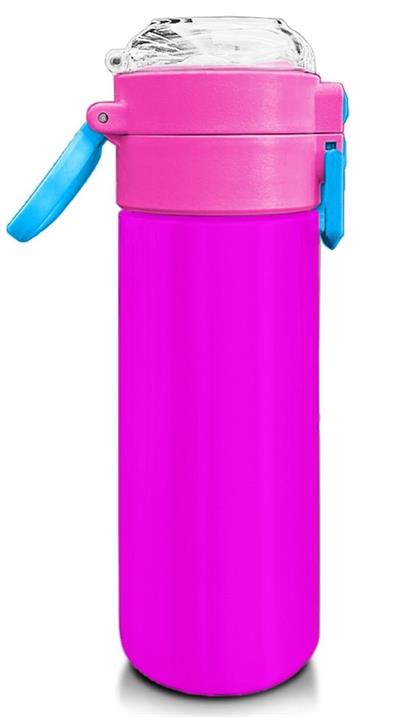Coral High 500 ml Kız Çocuk Pipetli Termos/Matara - Pembe 31843 - Çift Kullanım Özelliği 31843