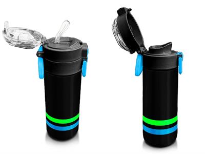 Coral High 500 ml Paslanmaz Çelik Okul Termosu/Suluk/Matara - Erkek Çocuk - Siyah 31929 - Sızdırma Yapmaz 31929