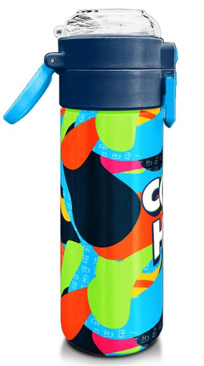Coral High Çelik Matara Termos/Suluk 31993 - 500ml, Erkek Çocuk - Grafiti Desenli