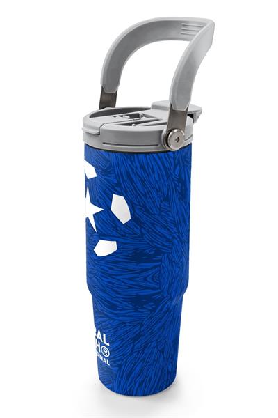 Coral High 900 ml Erkek Çocuk Lacivert Mavi Futbol Desenli Çelik Termos /Matara - 38721