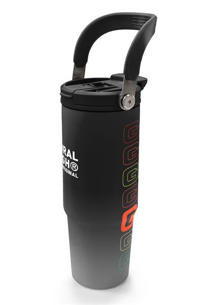 Coral High 900 ml Erkek Çocuk Siyah Gri Gamer Desenli Çelik Termos /Matara - 38744