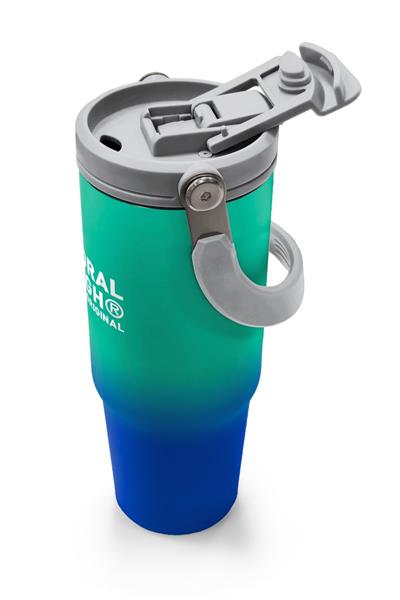 Coral High 900 ml Erkek Çocuk Yeşil Saks Renk Geçişli Çelik Termos /Matara - 38725