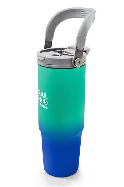 Coral High 900 ml Erkek Çocuk Yeşil Saks Renk Geçişli Çelik Termos /Matara - 38725