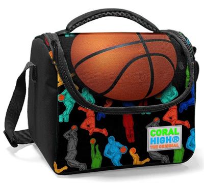 Coral High Basketbol Erkek Çocuk İlköğretim Okul Sırt Çantası ve Beslenme Çanta Seti
