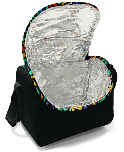 Coral High Dört Bölmeli Ortaokul Çantası ve Beslenme Çantası Seti - Siyah Grafiti - Erkek Çocuk